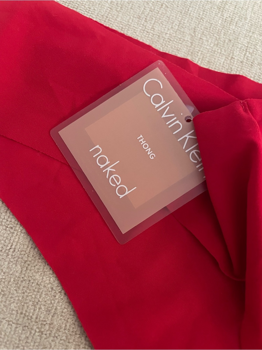 Calvin Klein No Seams Thong
